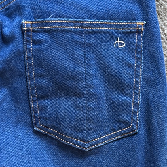 Rag and Bone High Rise Skinny Ankle Jean - Picture 6 of 6
